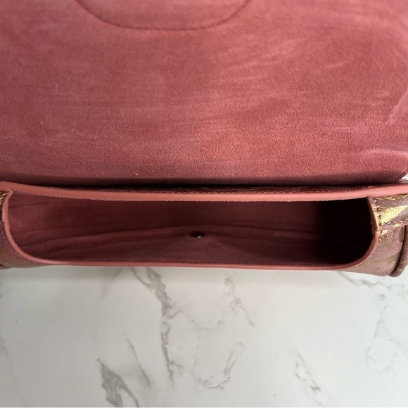 Dior East West Bobby Metallic Floral Shoulder Bg - Picture 10 of 13